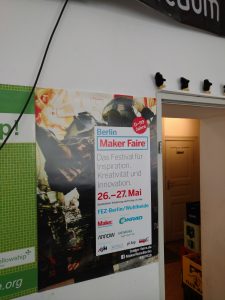 Maker Faire Berlin 2018 Poster